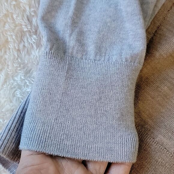 Banana republic 100% extrafine merino wool colorblock sweater size S capsule - Picture 5 of 7